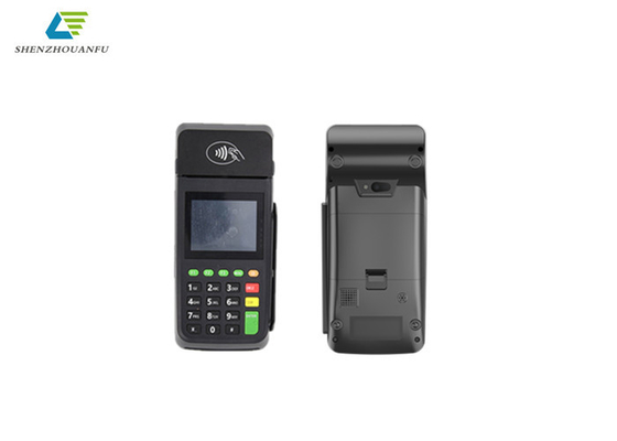 Traditional keypad button Android POS machine with Linux system and IC NFC card reader